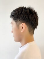 ヘアーヴィーヴル 松茂店(Hair BIVRE) 《BIVRE  玉木》爽やかツーブロック　アップバング