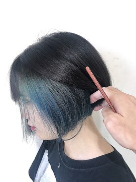 フェリア 渋谷(Feria) ≪filo by Feria渋谷≫☆ネイビーアッシュ☆