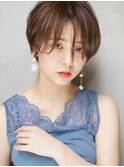 atelier.fem　バング長めのカワイイニュアンスショート