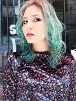 アルバム 銀座(ALBUM GINZA) 海外風ミディ_フリンジウェーブココアブラウン_97704