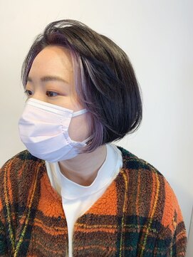 アンサム リリー(UNSOME Lille) 【UNSOME Lille】フェイスフレーミング/ラベンダー