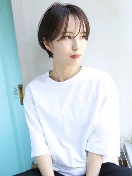 バース(BIRTH) 天神【BIRTH】マロンベージュ×フェザーバングショート　2