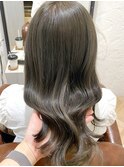 【ブリーチ1回】オリーブグレージュ