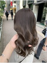 ジーナ 新宿(Zina)&nbsp;【Zina 新宿】髪質改善＊艶カラー＊オリーブベージュ