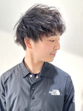 フォーク FOLK 【FOLK】メンズは好印象・清潔感☆ツイスト＆波巻きショート♪