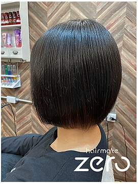 ヘアメイクゼロ 坂戸駅前店(hairmake zero) ワンレン　ミニボブ
