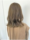 王道ミディアムゆるふわヘア