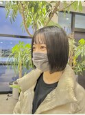 ぱつっとボブ/ミニボブ