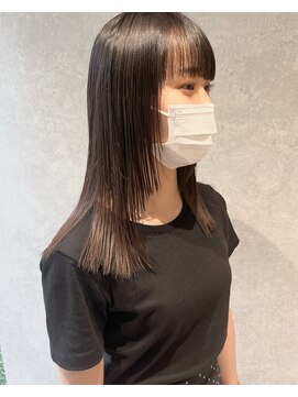 ラミエバイメルト 下北沢(lamie by melt) 【村上慶登】顔周りカット ぷつっとカット 切りっぱなし ロブ