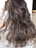 ケアリー 流山おおたかの森(Carelly)&nbsp;大人かわいい前髪セシルカットココアブラウンフリンジウェーブ