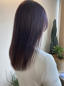 マグネット(O'magnet.) ワンブリーチでつくるダークラベンダー