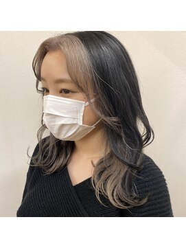 クリア(CLEAR) フェイスフレーミング ＋ インナーカラー