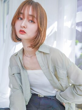 アンジェリカ 鹿児島中央タワー店(ANGELICA) 内巻き ボブ ワンレン ストレート