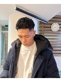 外国人風パーマ