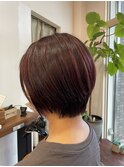 艶感ローズカラー×髪質改善エイジングケア