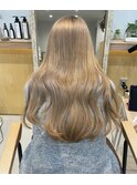 【石坂遥香】ミルクティーベージュ