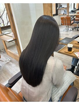 ナンバー アンフィール 渋谷(N° anfeel) 髪質改善トリートメント透明感赤み消しグレー艶髪