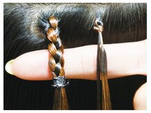 １本１グラム　他のエクステ比べてお手入れが楽！もちも２～３ヶ月と長く楽しめます！