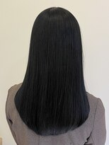 ラ ブランシュ 大宮(La Blanche)&nbsp;blue black＊大宮/大宮美容室/髪質改善/韓国/ブルーブラック