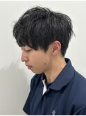 メンズマッシュパーマシャドウパーマニュアンスパーマ眉毛