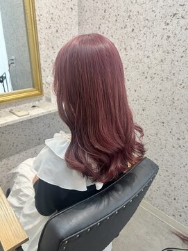 ラニヘアサロン(lani hair salon) ピンクカラー♪