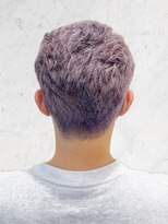 ブルー 盛岡店(BLUE)&nbsp;メンズ ケアブリーチ シアーパープル