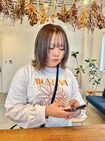 ジジ 宇都宮(Gigi)&nbsp;前髪/アンブレラカラー/こなれミディ/イメチェン/宇都宮/鶴田