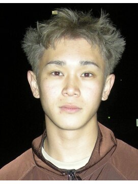 ヘアカロン 熊本本店(Hair CALON) メンズダブルカラーベリショスパイキーショート熊本