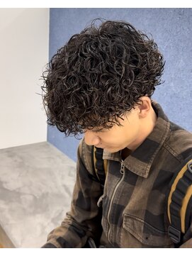 ビカム 名駅(become) 【プードルパーマ】メンズマッシュパーマスパイラルパーマ名古屋