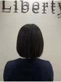 酸性ストレートボブ