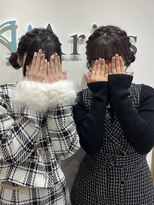 アリエス 大宮駅西口店(Aries)&nbsp;編み込みツインお団子