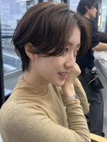 ビューナゴヤ 名駅(VIEW NAGOYA)&nbsp;前髪カタログ/イメチェンスタイル／ウェーブパーマ/こなれミディ