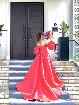 ブラウ ネイル パーティー(Blau Nail Party) 動いて可愛いポニーテール