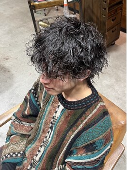 ミラコ(milaco)の写真/メンズスタイルもmilacoにお任せ♪メンズカット/似合わせパーマで簡単にカッコよく決まるスタイルをご提案