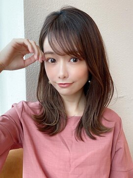 ラルユー 金山(LallYou) 2wayバングでイメチェン！顔まわりレイヤーくびれヘアが人気