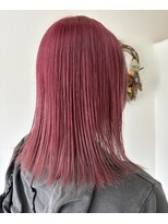ジェムヘアスタジオ 湘南平塚南口店(Gem Hair Studio)&nbsp;鮮やかピンクのハイトーンカラー【Gem 神原】