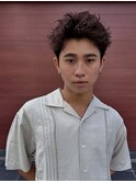 スパイキーショート/ニュアンスパーマ/メンズカット/メンズ