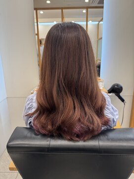  リュクスバトーバイトリコ 船橋南口店(Luxe BATEAU by tricot) ピンクブラウン×ピンクラベンダー