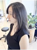 大人の雰囲気セミロングローレイヤー