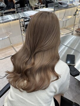 サンクプロジェクト(cinq PROJECT) ミルクティーグレージュダブルカラーケアブリーチブラウンカラー