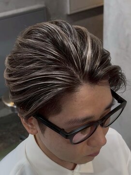 アポロ 横浜駅店(apollo) MEN’S HAIR/サーフカール/刈り上げセンターパート/ブリーチ