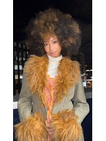 アンドピース and peace アフロ