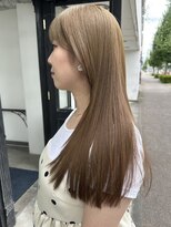アンジェリカ(Angelica)&nbsp;ダブルカラー/ミルクティーベージュ/髪質改善/ロング