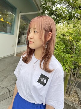 テクライズ 豊橋店(TECHRISE) ブリーチ/ハイトーン/豊橋/髪質改善/ピンクベージュ