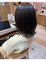 メルク ユニ(merc.uni)&nbsp;透明感ボブ2.1ダークアッシュ
