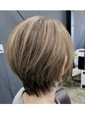 白髪ぼかし