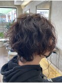 ミディアム　パーマ　メンズ