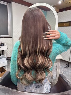 ブランシスヘアー(Bulansis Hair) エクステバレイヤージュ風！