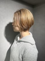アイシー 関内(ICY)&nbsp;ICY秋成｢フォギーベージュ&骨格矯正ショートボブ｣