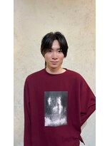 ラヌゴ(lanugo) センターパートウルフ
